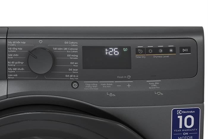 Máy Sấy Bơm Nhiệt Electrolux UltimateCare 8 Kg EDH803J5SC